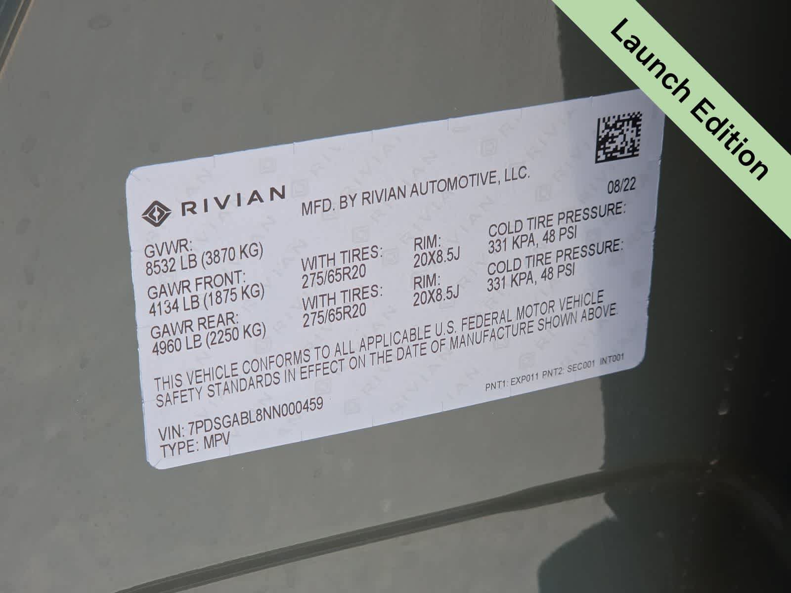 Used 2022 Rivian R1S Launch Edition Quad AWD/4WD image 25
