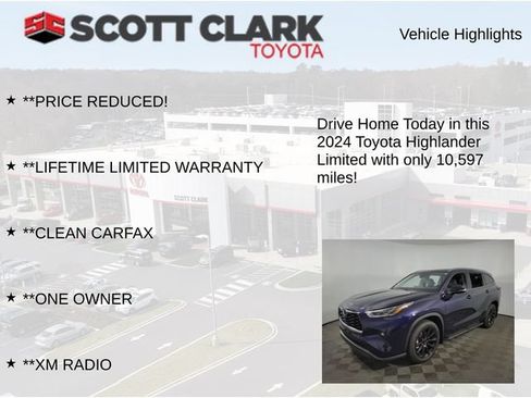 Used 2024 Toyota Highlander Limited FWD image 12