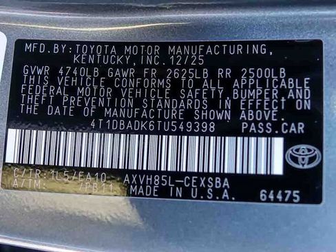 Used 2026 Toyota Camry SE AWD/4WD image 29