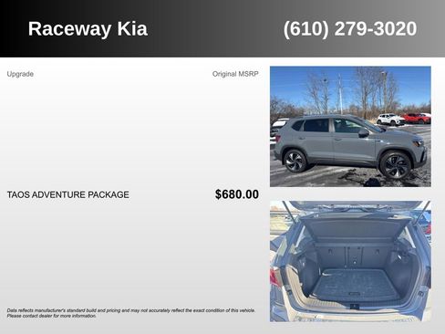 Used 2024 Volkswagen Taos SE w/ Taos Adventure Package image 5