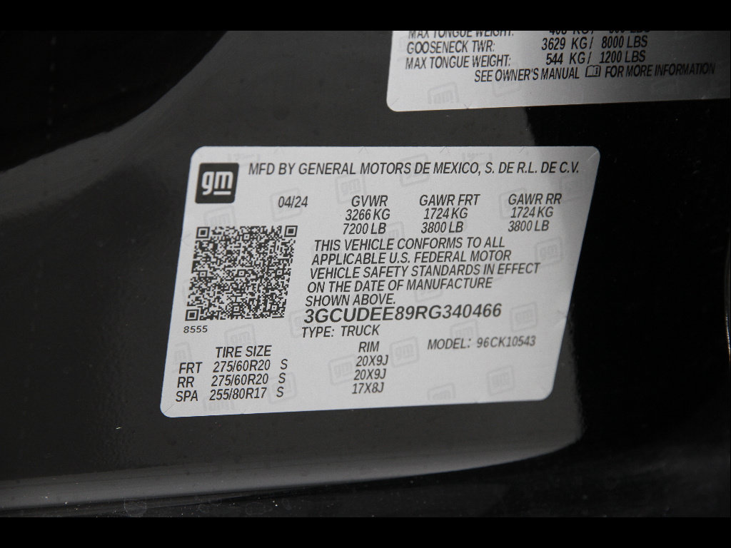 Certified 2024 Chevrolet Silverado 1500 RST AWD/4WD image 23