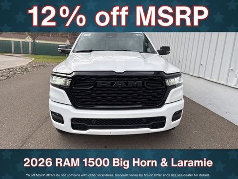 New 2026 RAM 1500 Big Horn AWD/4WD image 2