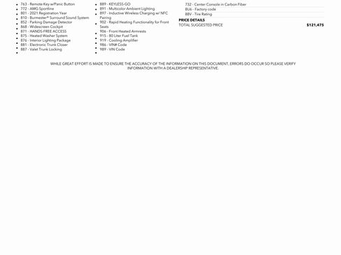 Used 2021 Mercedes-Benz E 63 AMG S image 98