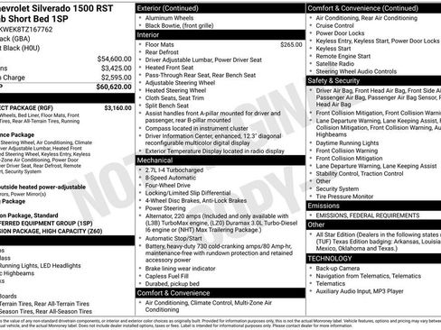 Used 2026 Chevrolet Silverado 1500 RST w/ RST Select Package image 12