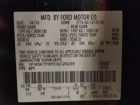 Used 2014 Ford Explorer Limited w/ Equipment Group 301A image 33