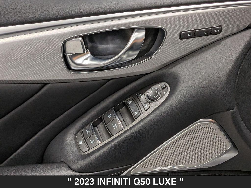 Used 2023 INFINITI Q50 Luxe w/ Cargo Package AWD/4WD image 14