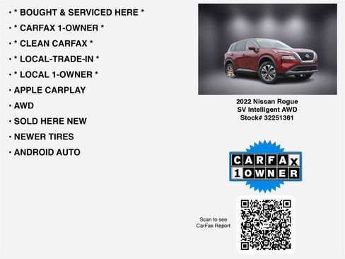 Used 2022 Nissan Rogue SV image 7