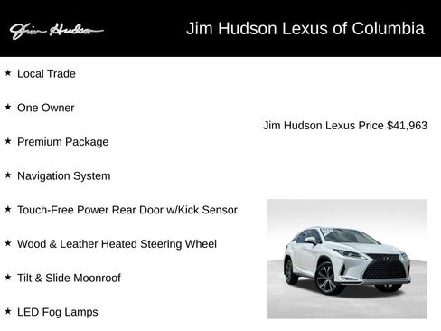 Used 2022 Lexus RX 350 FWD w/ Premium Package image 3
