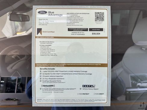 Used 2025 Ford Expedition Active AWD/4WD image 4