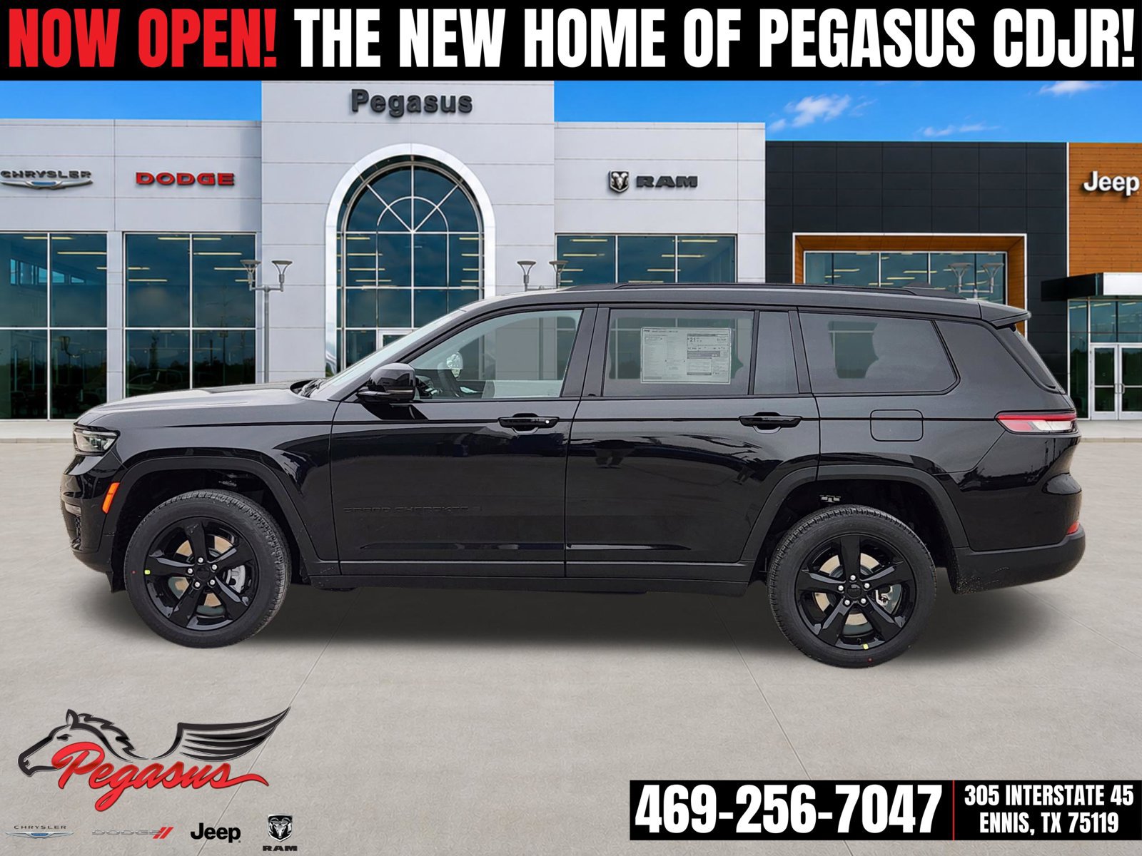 New 2025 Jeep Grand Cherokee L Limited w/ Luxury Tech Group II RWD image 3