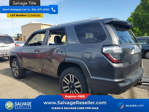 Used 2016 Toyota 4Runner Limited AWD/4WD image 3