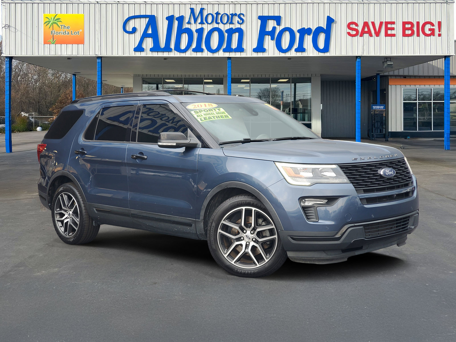 Used 2018 Ford Explorer Sport w/ Equipment Group 401A AWD/4WD image 1