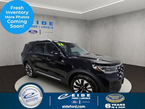 Certified 2026 Ford Explorer Platinum w/ LUX Leather Package AWD/4WD image 1