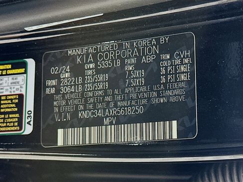Used 2024 Kia EV6 Wind w/ Wind Technology Package RWD image 12