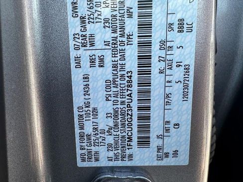 Used 2023 Ford Escape Active w/ Tech Pack #1 FWD image 24