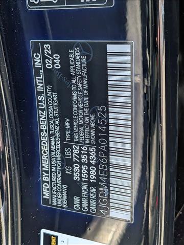 Certified 2023 Mercedes-Benz EQS 580 4MATIC SUV image 25