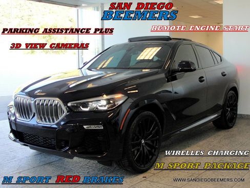 Used 2021 BMW X6 xDrive40i w/ M Sport Package AWD/4WD image 2
