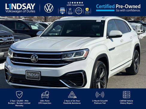Used 2021 Volkswagen Atlas Cross Sport SE w/ Panoramic Sunroof Package image 4