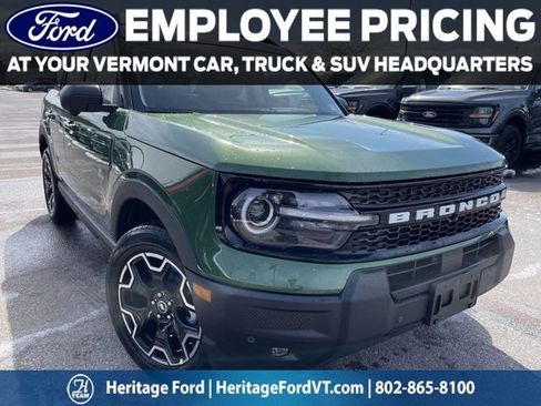 New 2025 Ford Bronco Sport Outer Banks w/ Outer Banks Tech Package+ AWD/4WD image 1