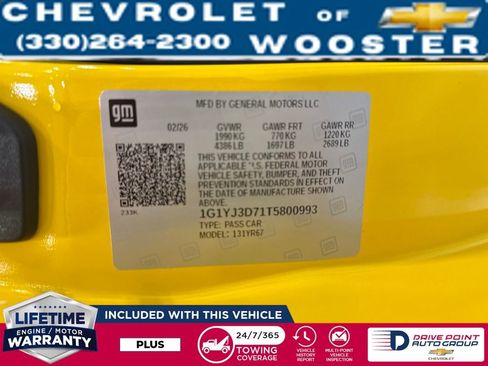 New 2026 Chevrolet Corvette ZR1 image 33