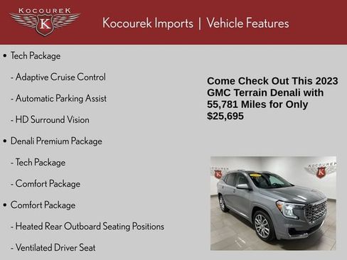 Used 2023 GMC Terrain Denali w/ Denali Premium Package AWD/4WD image 5