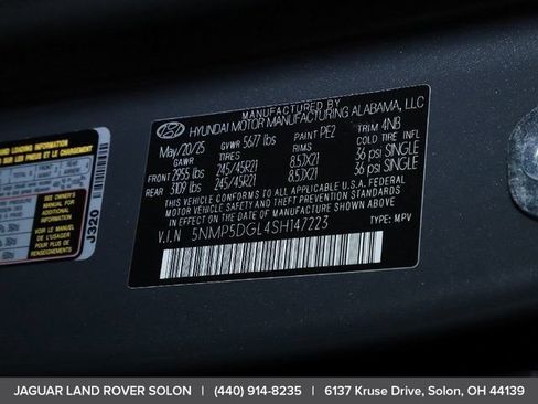 Used 2025 Hyundai Santa Fe Calligraphy AWD/4WD image 48