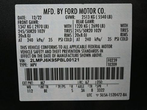 Used 2023 Lincoln Nautilus Reserve FWD image 7