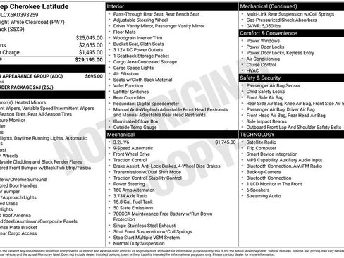 Used 2019 Jeep Cherokee Latitude w/ Popular Appearance Group FWD image 10