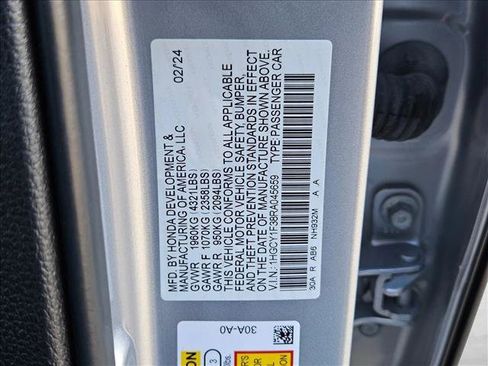 Used 2024 Honda Accord EX image 24