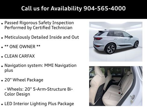 Used 2025 Audi Q6 e-tron Premium Plus w/ Premium Plus AWD/4WD image 9