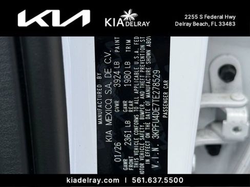 New 2026 Kia K4 EX FWD image 30