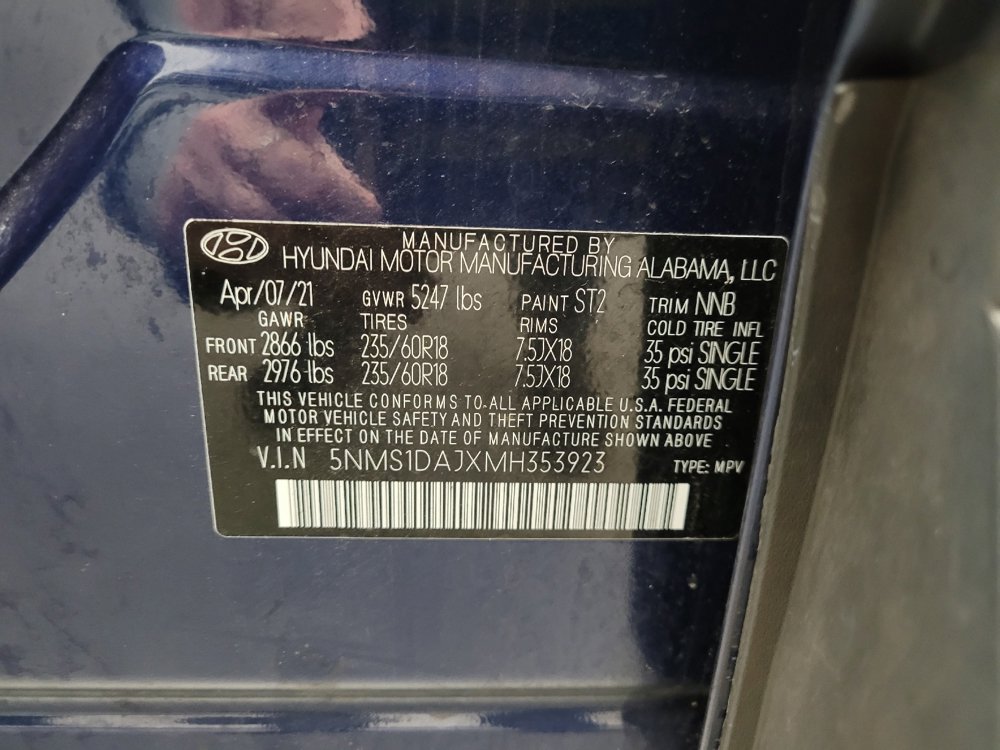 Used 2021 Hyundai Santa Fe SE AWD/4WD image 33