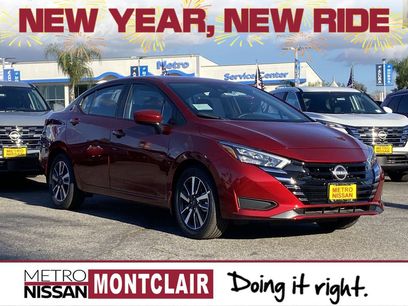 New 2025 Nissan Versa SV w/ Trunk Package