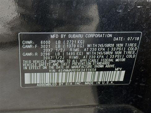 Used 2019 Subaru Ascent Touring image 24