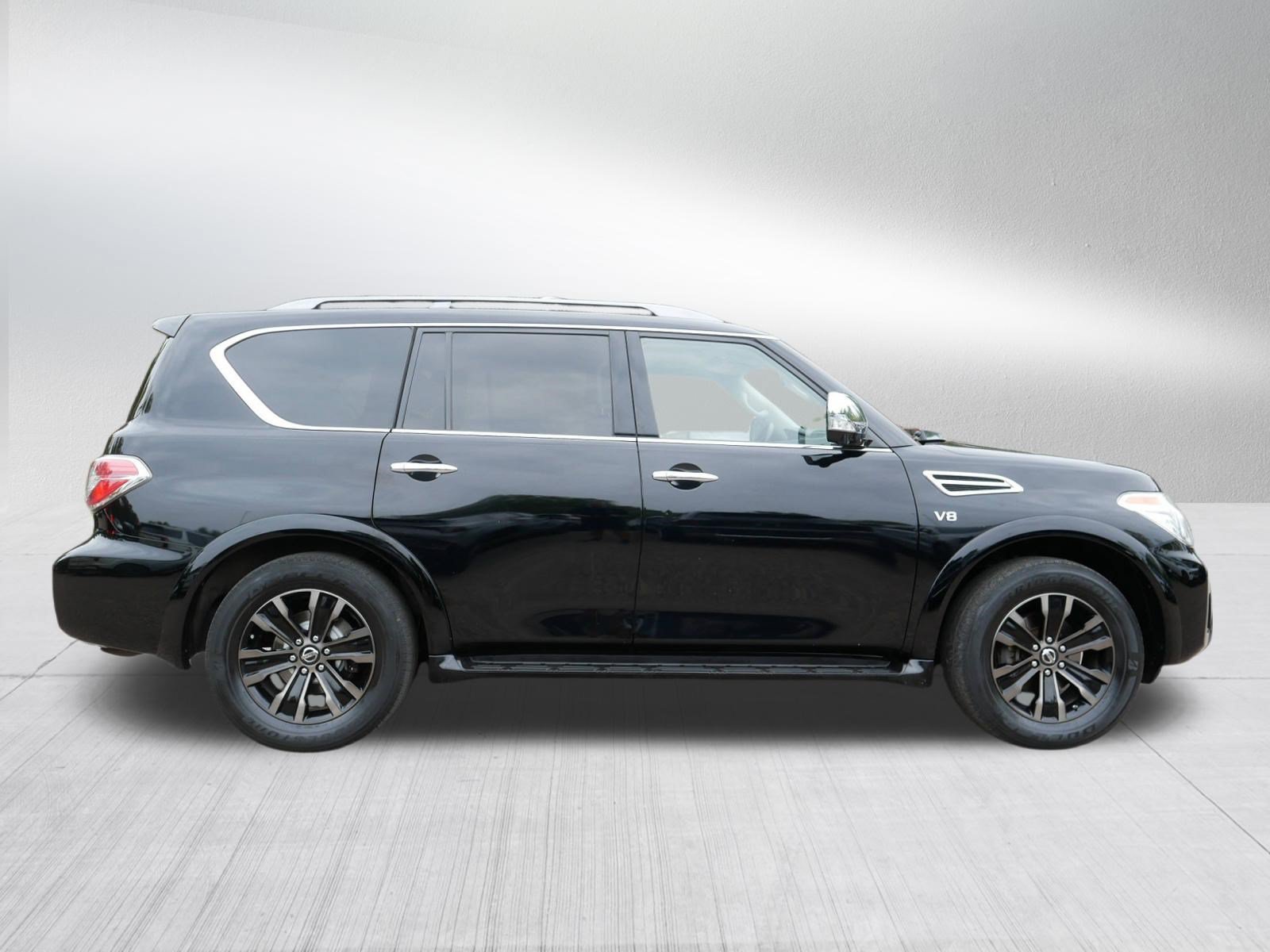 Certified 2019 Nissan Armada Platinum w/ Captain's Chairs Package AWD/4WD image 8