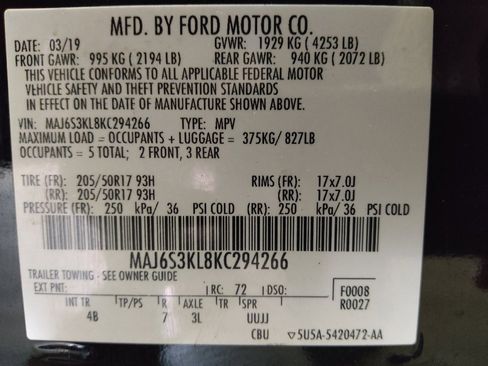 Used 2019 Ford EcoSport Titanium AWD/4WD image 33