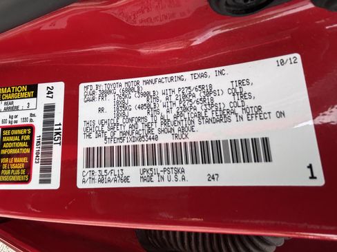 Used 2013 Toyota Tundra 2WD CrewMax w/ Tow Pkg image 25