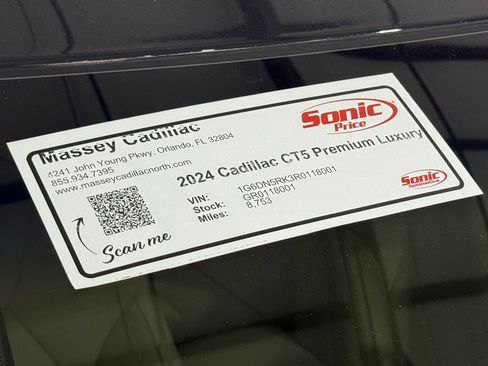 Certified 2024 Cadillac CT5 Premium Luxury w/ Climate Package image 49