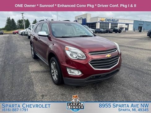 Used 2017 Chevrolet Equinox Premier w/ Enhanced Convenience Package FWD image 1