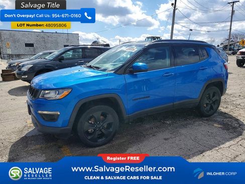 Used 2021 Jeep Compass Latitude AWD/4WD image 1