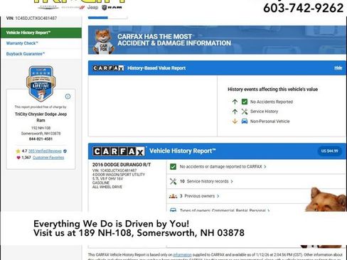 Used 2016 Dodge Durango R/T image 14