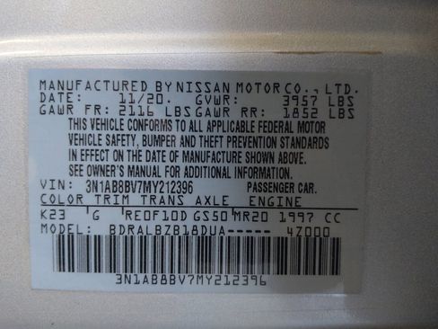 Used 2021 Nissan Sentra S w/ Lighting Package FWD image 33