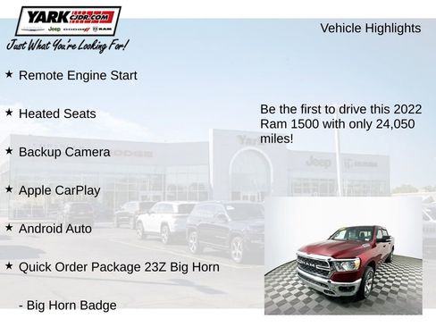 Certified 2022 RAM 1500 Big Horn image 13