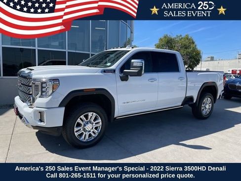 Used 2022 GMC Sierra 3500 Denali w/ Denali Ultimate Package AWD/4WD image 1