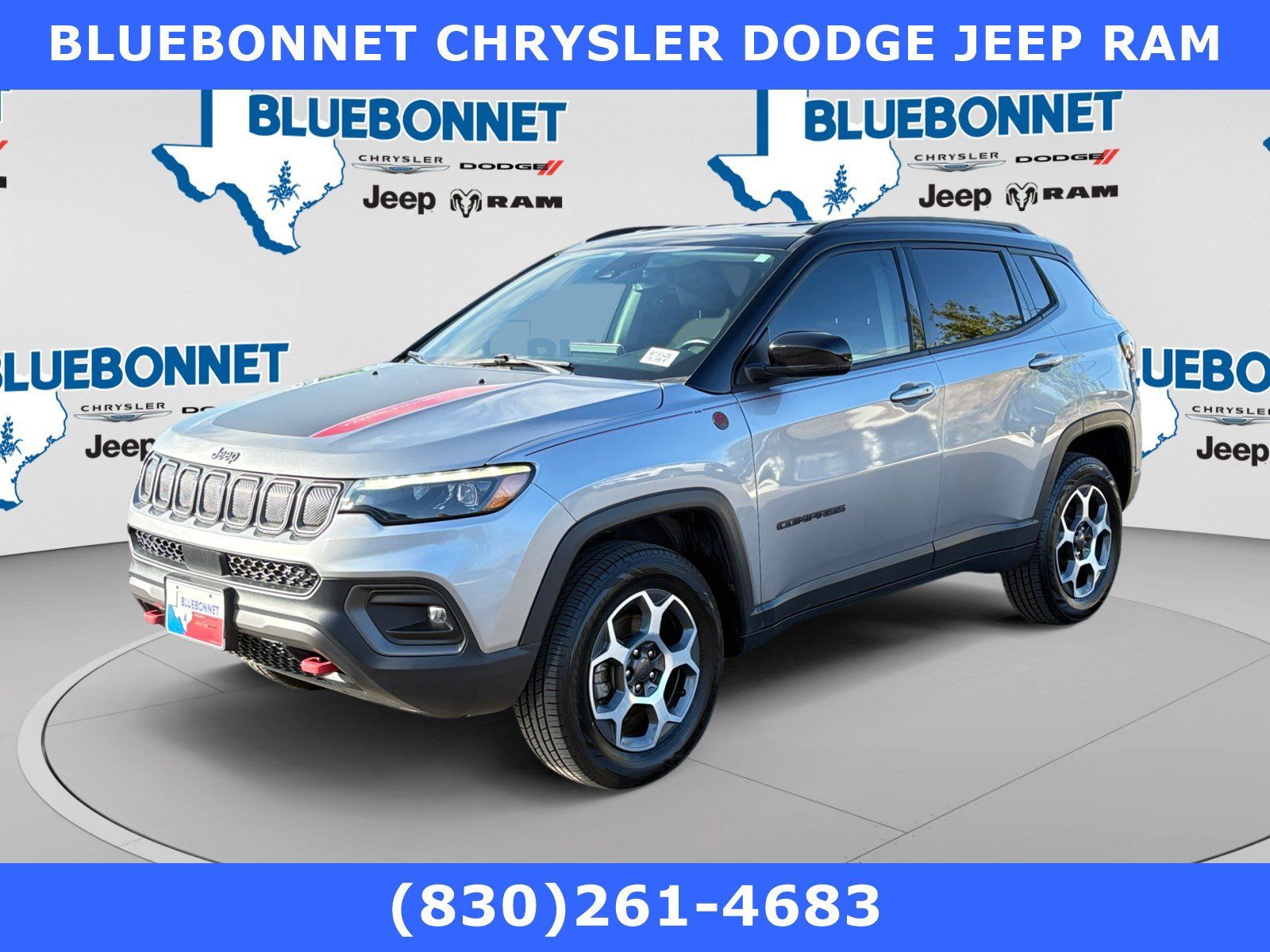 Certified 2022 Jeep Compass Trailhawk w/ Trailhawk Elite Group AWD/4WD image 1