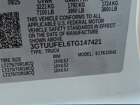 New 2026 GMC Sierra 1500 AT4X w/ AT4X AEV Edition image 21