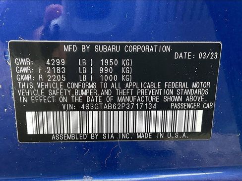 Certified 2023 Subaru Impreza 2.0i image 30