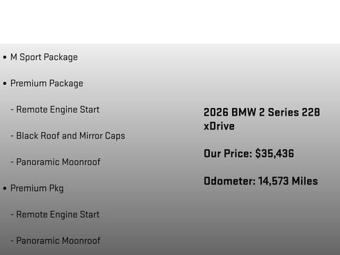 Used 2026 BMW 228i xDrive AWD/4WD image 6