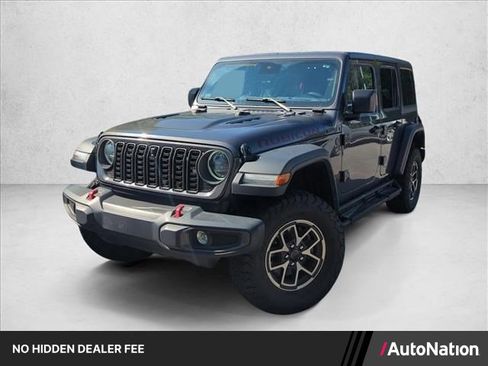 Used 2024 Jeep Wrangler Unlimited Rubicon w/ Technology Group AWD/4WD image 1