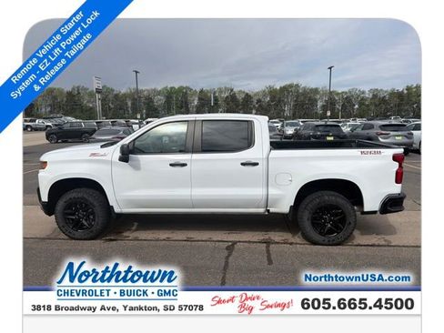 Used 2022 Chevrolet Silverado 1500 Custom Trail Boss w/ Safety Confidence Package AWD/4WD image 13